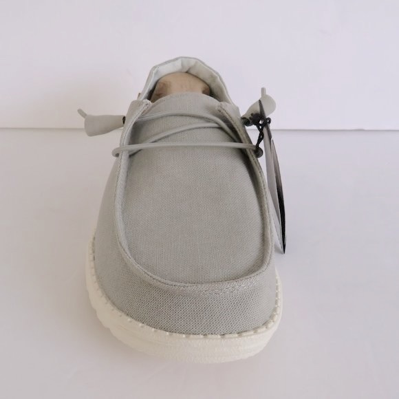 hey dude shoes women's light grey